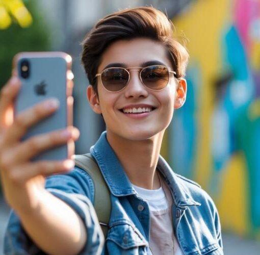 Zu sehen ist das Bild 1 zum Beitrag mit dem Thema: Coole Selfie Ideen
