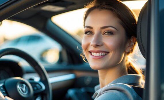 Zu sehen ist das Bild 1 zum Beitrag mit dem Thema: Selfie im Auto