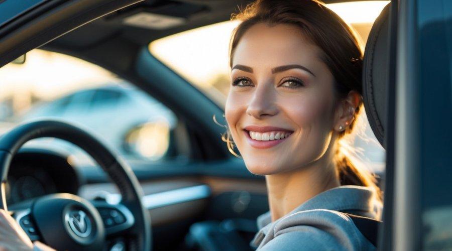 Zu sehen ist das Bild 1 zum Beitrag mit dem Thema: Selfie im Auto