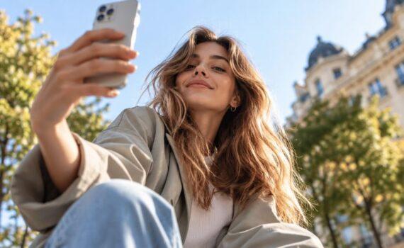 Zu sehen ist das Bild 1 zum Beitrag mit dem Thema: Selfie von unten – Tipps für gelungene Perspektiven und Effekte